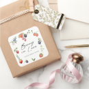 Search for strawberry wedding stickers Elegant
