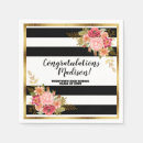 Search for black and white floral napkins Pink flowers