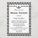 Search for fleur de lis bridal shower invitations Bride