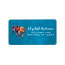 Search for african elephant return address labels Pachyderm