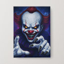 Search for scary clown badges Creepy