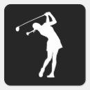 Search for lady golfer stickers Course