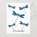 Search for flying bugs postcards Dragonfly