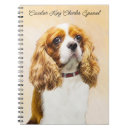 Search for cavalier king charles spaniel notebooks Dog
