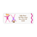 Search for gymnastics return address labels Party