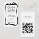 Search for bow business cards Feminine