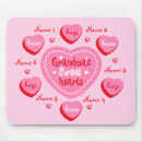 Search for sweetheart mousepads Candy