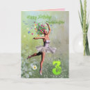 Search for ballerina 3rd birthday cards Ballet