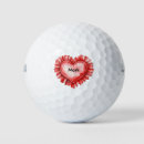 Search for heart golf balls Happy