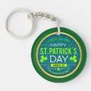 Search for st patricks key rings Shamrock