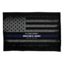 Search for blue line pillowcases Law enforcement