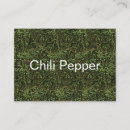 Search for chili business cards Pepper