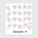 Search for cut watermelon stickers Tropical