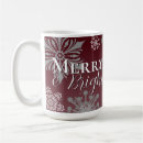 Search for red snowflake mugs Elegant