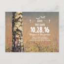 Search for birch tree save the dates Barn