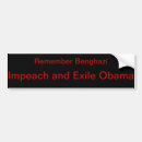 Search for benghazi bumper stickers Obama