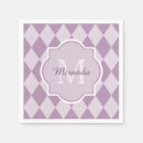 Search for harlequin napkins Argyle