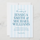 Search for stripe blue invitations Striped