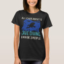 Search for cave diving tshirts Diver