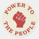 Search for power to the people stickers Revolution