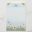 Search for sunflower stationery paper Yellow flowers