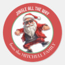 Search for funny address stickers Red