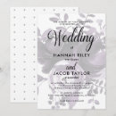 Search for plum and grey wedding invitations Sophisticated
