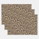 Search for leopard print wrapping paper Brown and black