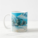Search for winter painting mugs Forest