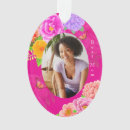 Search for hot pink christmas tree decorations Chic