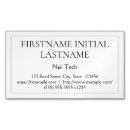 Search for nail tech business cards Pedicurist