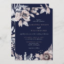 Search for mauve and navy wedding invitations Modern