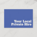 Search for hired business cards Taxi