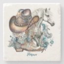 Search for country western coasters Cowgirl