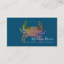 Search for crab business cards Seafood restaurant