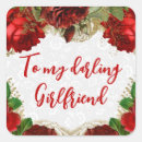 Search for valentines day for girlfriend stickers Elegant