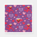 Search for valentine napkins Sesame street