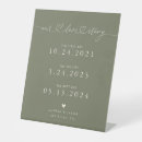 Search for love wedding signs Script typography