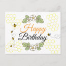 Search for happy bee postcards Floral