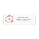 Search for birthday return return address labels Whimsical