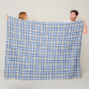 Search for blue brown gray blankets Plaid