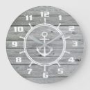 Search for ships wheel clocks Anchor
