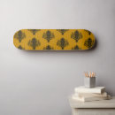 Search for damask pattern skateboards Decorative