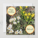 Search for daffodil birthday cards Yellow