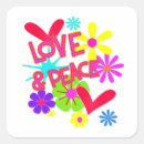 Search for flower graphic stickers Hippie