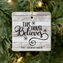 Search for believe christmas tree decorations Typography