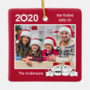 Search for family of 4 christmas tree decorations Xmas