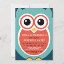Search for blue owl invitations Kids