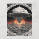 Search for technological postcards Futuristic