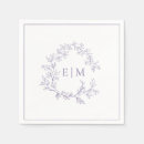 Search for lavender wedding napkins Classic